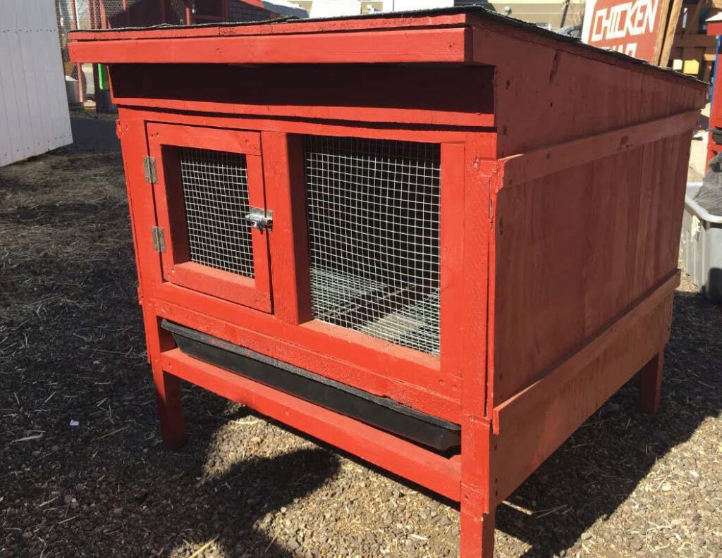 Rabbit Hutch 30 x 30 Wardle Feed & Pet Supply